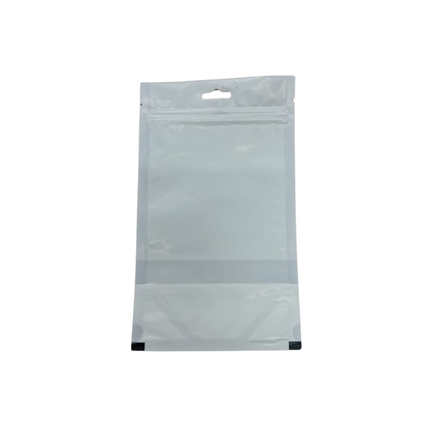 Stand Up Ziplock Pouch with Window – 130 x 220 mm