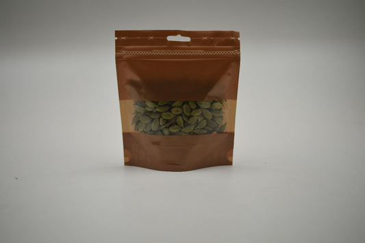 Gold Standup Pouches With Zip 130mm x 150mm